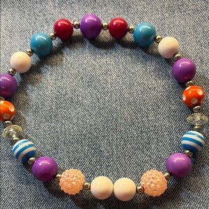 Colorful Beaded Boho type necklace